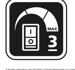 casaNOVA LED Schreibtischlampe COLOR III weiß