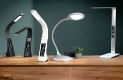 casaNOVA LED Schreibtischlampe SWING schwarz