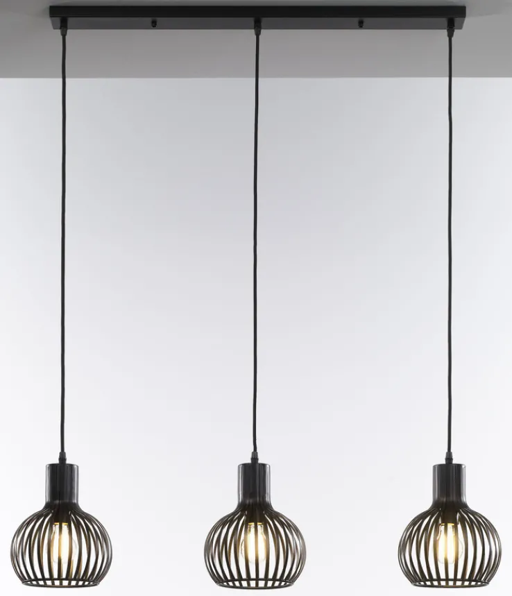 casaNOVA Retrofit Balkenpendel COLLIN II 3-flg schwarz