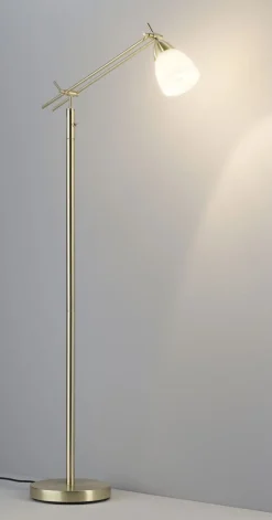 casaNOVA Retrofit Stehlampe CURO messingfarbig