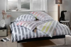 casaNOVA Satin-Bettwäsche HELEN 135 x 200 cm multi