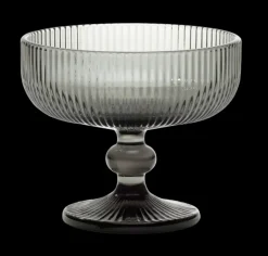 casaNOVA Sektschale RIFFLE 285 ml grau