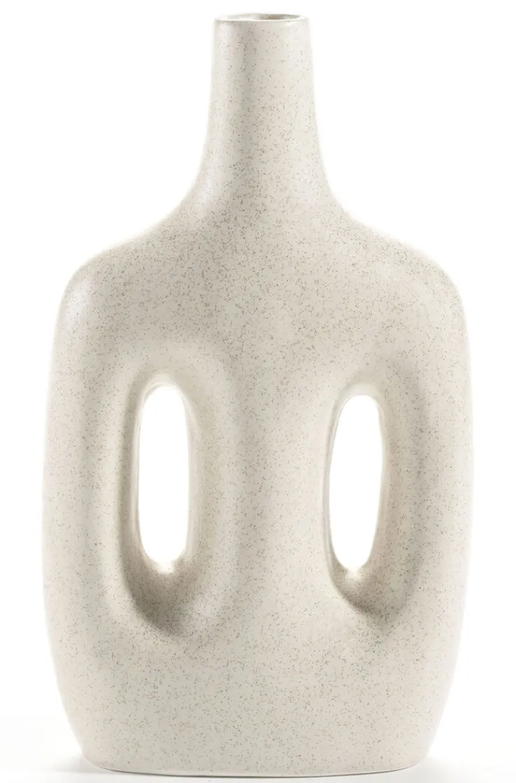 casaNOVA Vase 25 cm beige