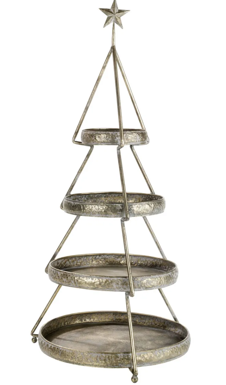Weihnachtsglanz by casaNOVA casaNOVA Weihnachten Etagere GOLDENE PRACHT 102 cm