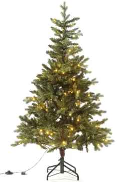Weihnachtsglanz by casaNOVA casaNOVA Weihnachtsbaum 150 cm mit LED-Beleuchtung