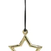 Weihnachtsglanz by casaNOVA casaNOVA Weihnachtsbaumschmuck Stern 10 cm goldfarbig