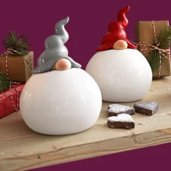 Weihnachtsglanz by casaNOVA casaNOVA Weihnachtsdeko Gebäckdose WICHTEL 17,8 cm