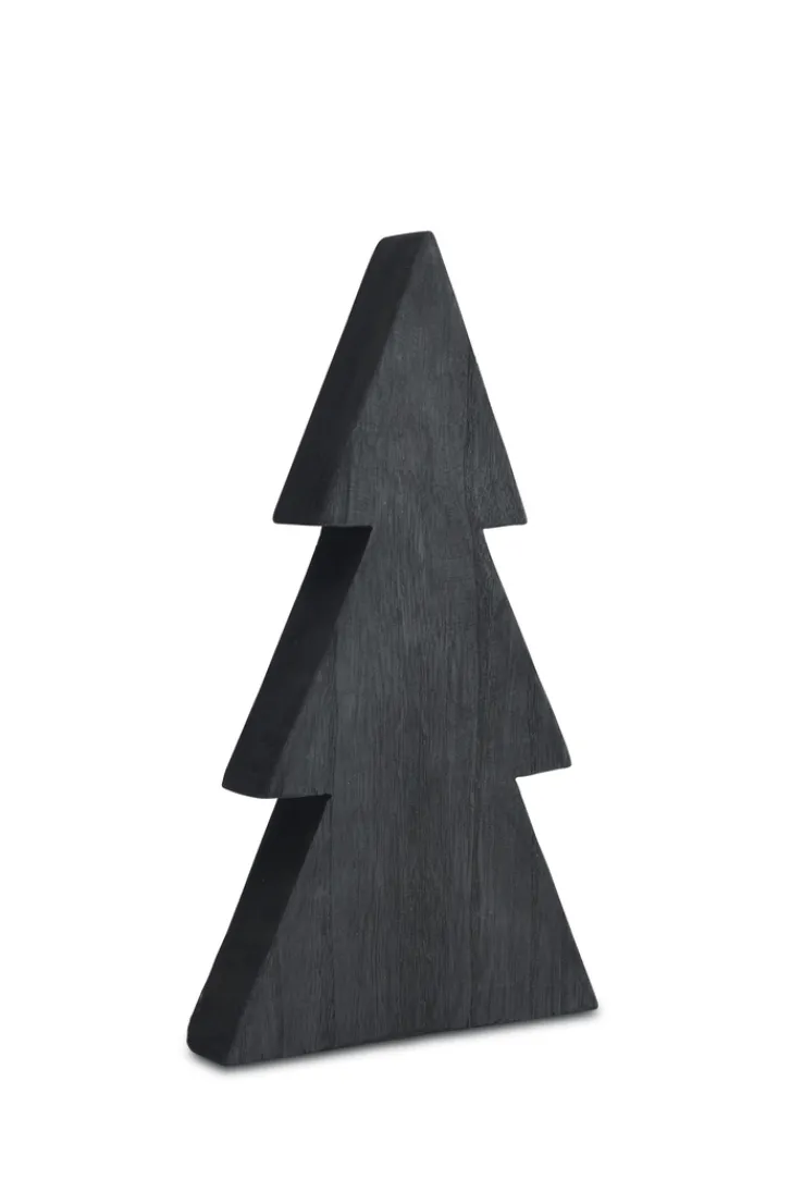 casaNova Weihnachtsdeko Tannenbaum 40 cm Schwarz