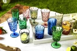 casaNOVA Weinglas KRISTALL 300 ml blau