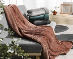 casaNOVA Wendedecke SILAS 140 x 180 cm hellgrau