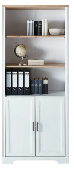 CASAVANTI Aktenschrank JASMIN 86 x 204 cm Pinie hell/ Artisan Eiche