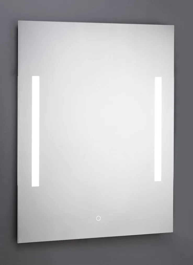 CASAVANTI Badspiegel beleuchtet mit LED 70 x 100 cm Spiegelglas