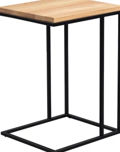 CASAVANTI Beistelltisch 38 x 62 x 43 cm Holznachbildung braun