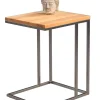 CASAVANTI Beistelltisch 38 x 62 x 43 cm Holz massiv braun