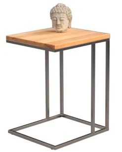 CASAVANTI Beistelltisch 38 x 62 x 43 cm Holz massiv braun