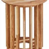 CASAVANTI Beistelltisch 45 x 47 x 45 cm Eiche massiv
