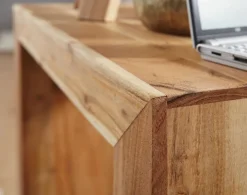 CASAVANTI Beistelltisch MUMBAI 60 x 36 cm Akazie