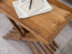 CASAVANTI Beistelltisch MUMBAI 60 x 40 Sheesham