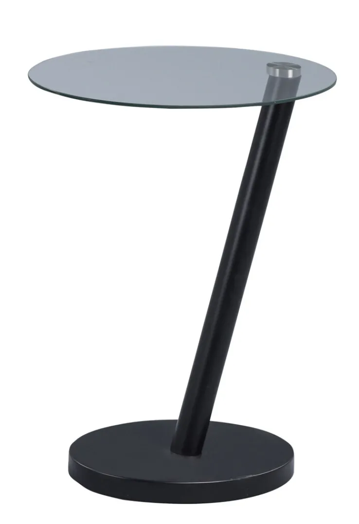 CASAVANTI Beistelltisch ONDA schwarz/ Glas