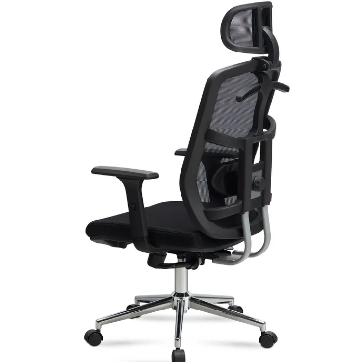 CASAVANTI Bürostuhl 68x130x68 cm Stoff schwarz