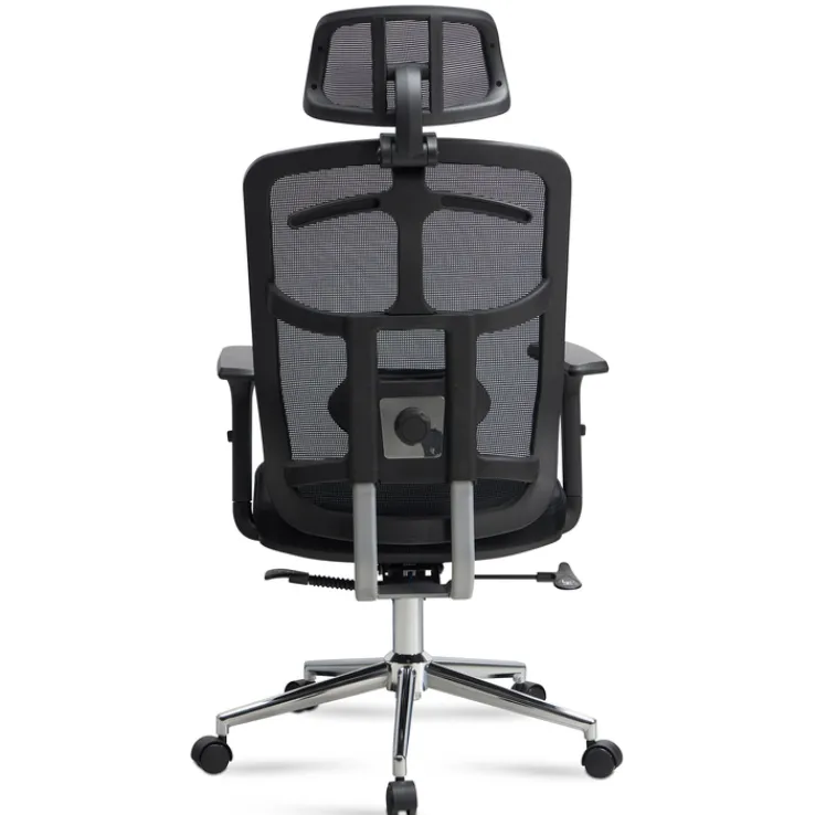 CASAVANTI Bürostuhl 68x130x68 cm Stoff schwarz