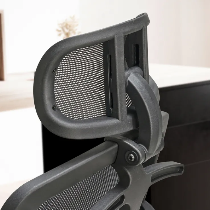 CASAVANTI Bürostuhl 68x130x68 cm Stoff schwarz