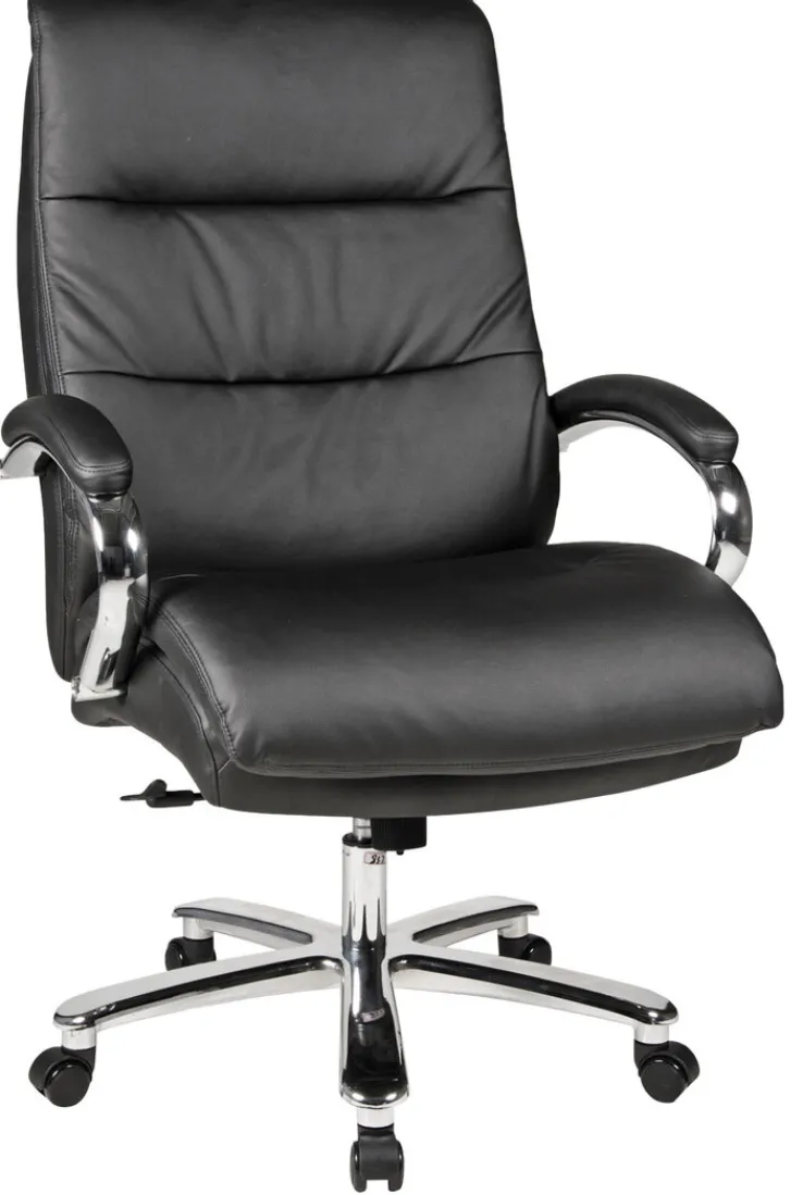 CASAVANTI Chefsessel FREDERICO Lederlook schwarz