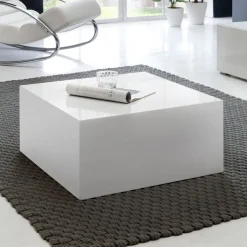 CASAVANTI Couchtisch 60 x 60 cm Weiß