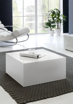 CASAVANTI Couchtisch 60 x 60 cm Weiß