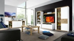 CASAVANTI Couchtisch ANDORRA Asteiche furniert ca. 80 x 43 x 80 cm