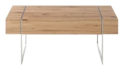 CASAVANTI Couchtisch PAPHOS 110 x 60 cm silber