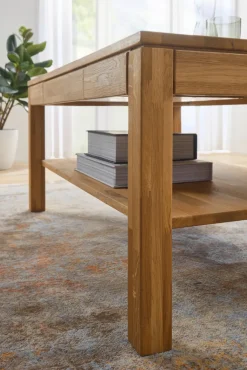 CASAVANTI Couchtisch SALEM 115 x 70 cm Kernbuche