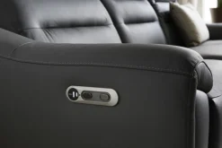 CASAVANTI Ecksofa ASTI dunkelgrau