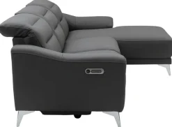 CASAVANTI Ecksofa ASTI dunkelgrau