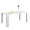 CASAVANTI Esstisch 140 x 90 cm weiß