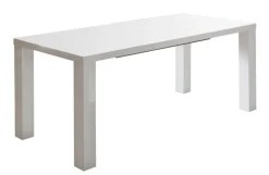 CASAVANTI Esstisch 120-240 x 80 cm weiß