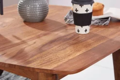 CASAVANTI Esstisch 80 x 80 x 78 cm braun