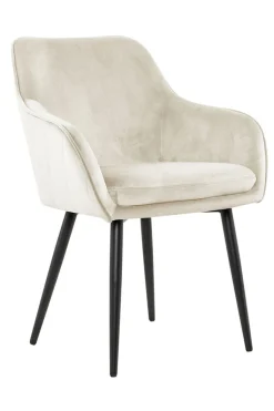 CASAVANTI Esszimmerstuhl Samt creme