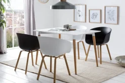 CASAVANTI Esszimmerstuhl 2er Set weiß