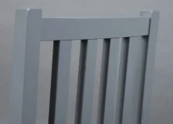 CASAVANTI Esszimmerstuhl NICLAS 7.1 2er Set Massivholz grau