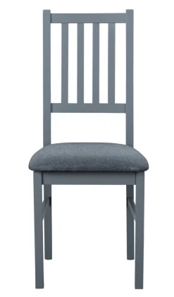 CASAVANTI Esszimmerstuhl NICLAS 7.1 2er Set Massivholz grau