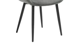 CASAVANTI Esszimmerstuhl 2er Set grau/schwarz