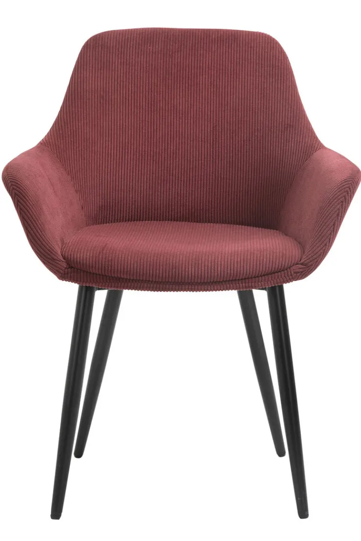 CASAVANTI Esszimmerstuhl 2er Set beere/schwarz