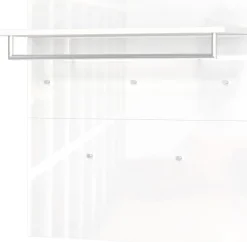 CASAVANTI Garderobenpaneel GENOVA 97 x 96 cm weiß