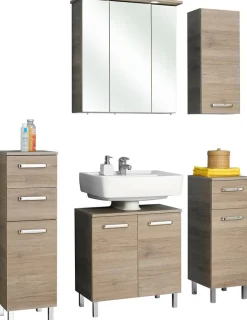 CASAVANTI Highboard OFFENBACH 30 x 100,5 x 33 cm braun