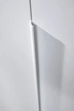 CASAVANTI Kleiderschrank PURISMA Alpinweiß/ Glas Kristallweiß