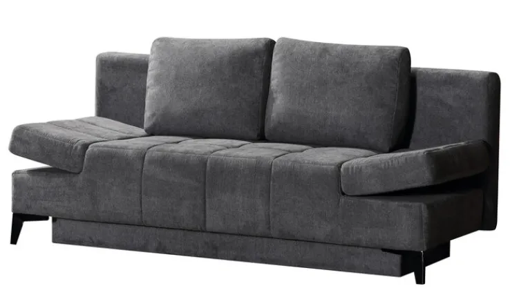 CASAVANTI Schlafsofa TABBY I 208 cm grau