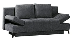 CASAVANTI Schlafsofa TABBY I 208 cm grau