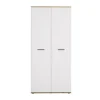 CASAVANTI Schuhschrank LEON II 90 x 195 cm weiß/braun