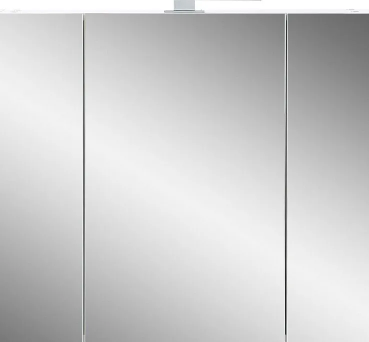 CASAVANTI Spiegelschrank CARA 76 x 71 x 23 cm weiß